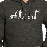 Zombie Evolution Dark Grey Hoodie