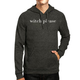 Witch Please Dark Grey Hoodie