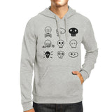 Skulls Grey Hoodie