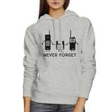 Never Forget Grey Hoodie