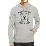 Bearry Christmas Bear Grey Hoodie
