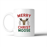 Merry Christ Moose Mug Christmas Gift Idea Cute Ceramic Mugs