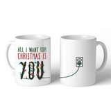 All I Want For Christmas You Lighting Mug Christmas Gift Idea