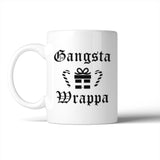 Gangsta Wrappa Mug Funny Christmas Gift Idea Cute Ceramic Mugs