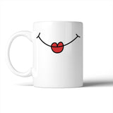 Cartoon Lips Mug Mug Gift Idea For Cat Lover Cute Ceramic Mugs