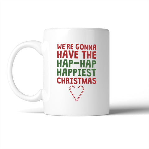 Hap Hap Happy Christmas Mug Christmas Gift Coffee Mug For Holiday