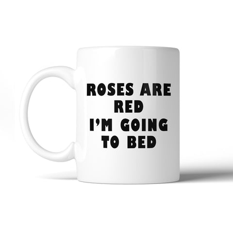 Roses Are Red Funny Ceramic Mug Cute Design Coffee Cup Gift Ideas