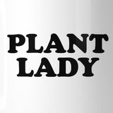 Plant Lady Coffee Mug  Simple Letter Printed Funny Design 11oz Mug