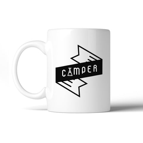 Camper Trendy Design Unqiue Graphic Ceramic Mug For Camping Lovers