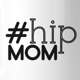 Hip Mom Simple Graphic Ceramic Coffee Mugs 11oz Gift For Young Moms