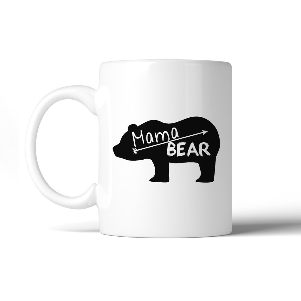 Mama Bear Cute Graphic Coffee Mug Unique Design Gift Idea For Moms