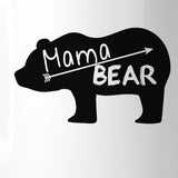 Mama Bear Cute Graphic Coffee Mug Unique Design Gift Idea For Moms