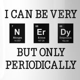 Nerdy Periodically White Mug