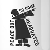 Graduated Dab Dance White Mug