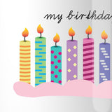My Birthday Every Single Day Candles White Mug