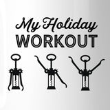 My Holiday Workout White Mug