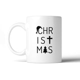 Christmas Letters White Mug