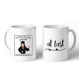 Graduated Picture Custom White Mug