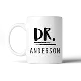 Honorific Prefix Custom White Mug
