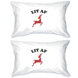Lit Af White Pillowcases