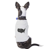 I Love USA Map White Dog Shirt For Independence Day Small Dog Only