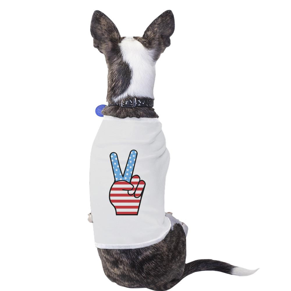Cute American Flag Pet T Shirt Unique Patriotic Gifts For Veterans