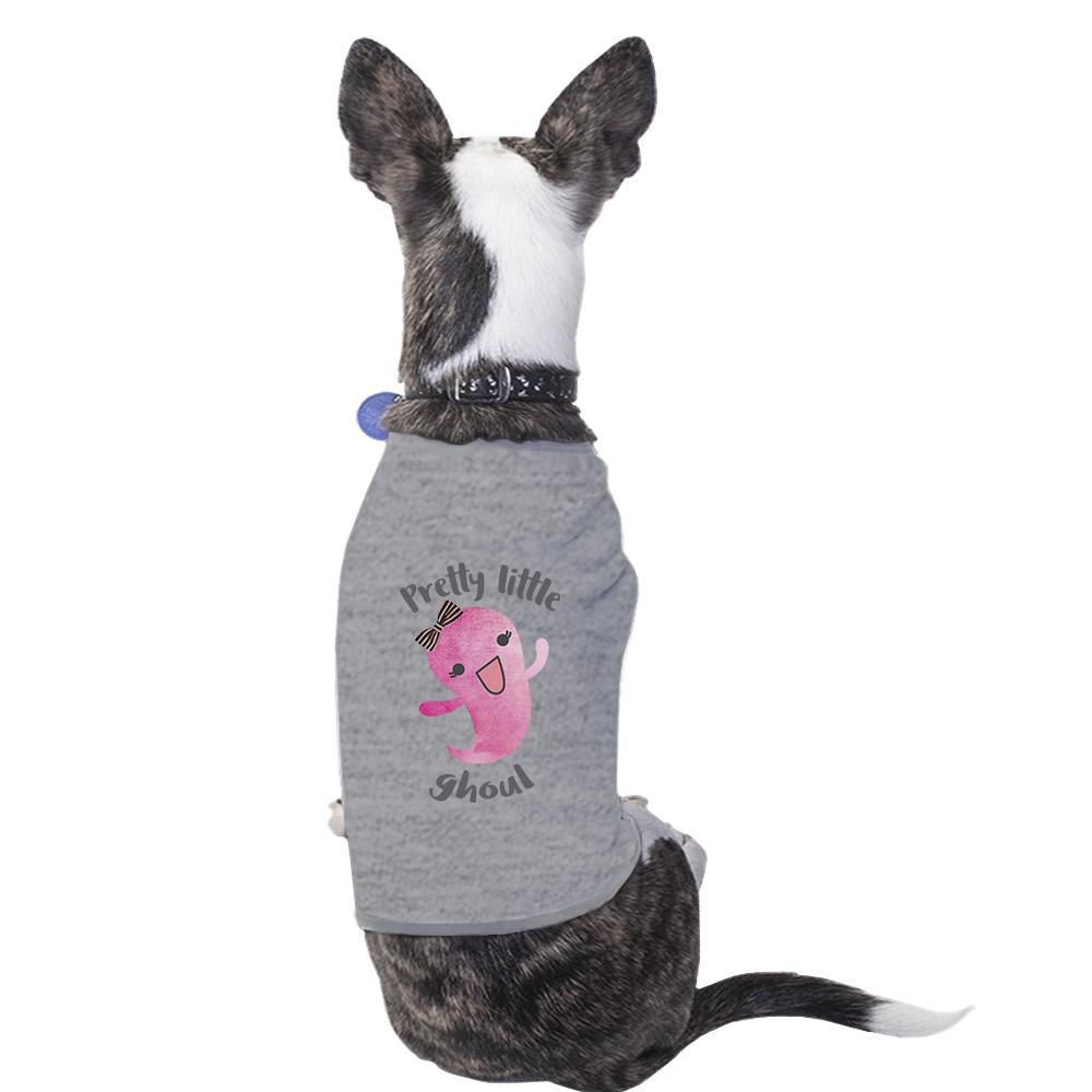Pretty Little Ghoul Pets Grey Shirt