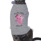 Pretty Little Ghoul Pets Grey Shirt
