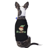 Hashtag Selfie Elf Pets Black Shirt