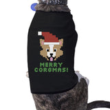 Merry Corgmas Corgi Pets Black Shirt