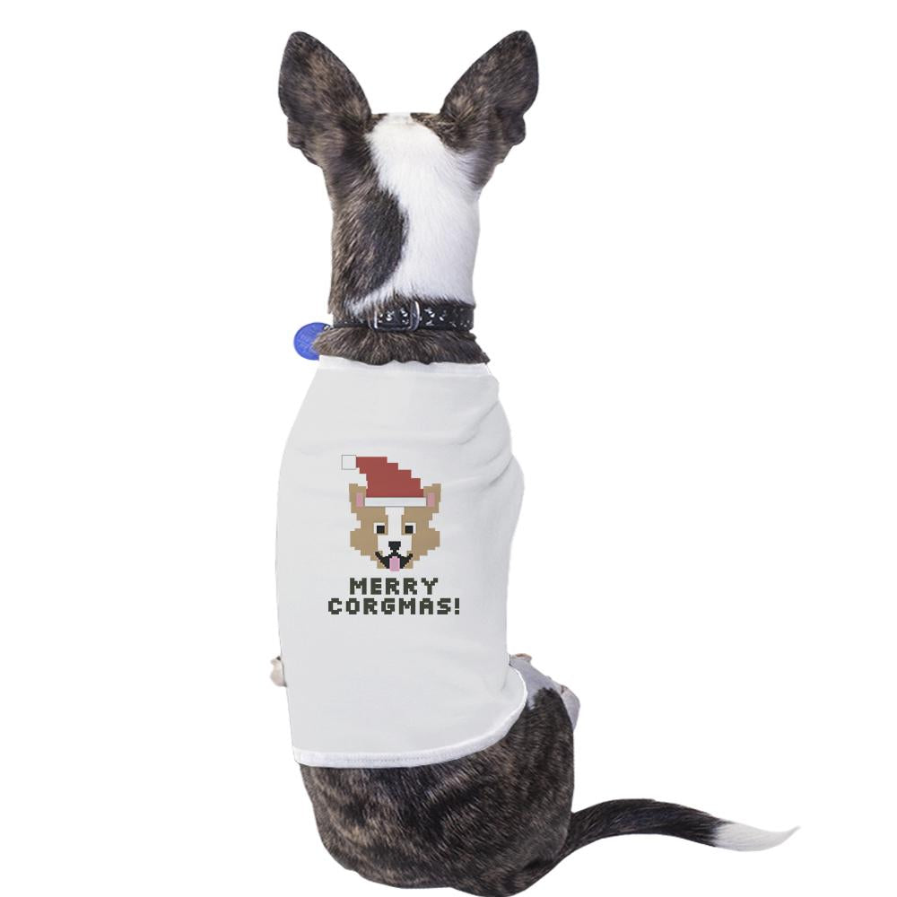 Merry Corgmas Corgi Pets White Shirt