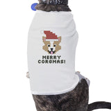 Merry Corgmas Corgi Pets White Shirt