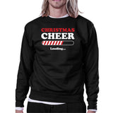 Christmas Cheer Loading Sweatshirt Winter Pullover Fleece Sweater