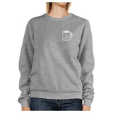 Coffee For Life Unisex Black Sweatshirt For Coffee Lovers Gift Idea