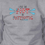 I Put The Riot In Patriotic Funny Sweatshirt For Independence Day