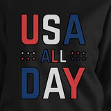 USA All Day Cute Pullover Sweatshirt For 4th Of July Special Design