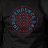 Independence Day Unisex Graphic Sweatshirt Black Crewneck Pullover
