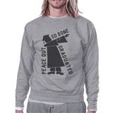 Graduated Dab Dance Grey Sweatshirt