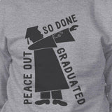 Graduated Dab Dance Grey Sweatshirt