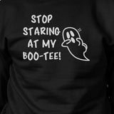 Stop Staring At My Boo-Tee Ghost Black SweatShirt