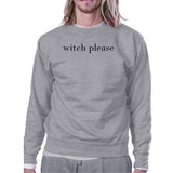 Witch Please Grey Sweatshirt