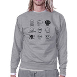 Skulls Grey Sweatshirt