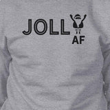 Jolly Af Grey Sweatshirt