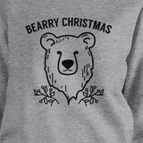 Bearry Christmas Bear Grey Sweatshirt