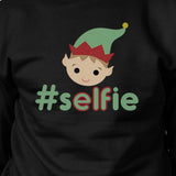 Hashtag Selfie Elf Black Sweatshirt