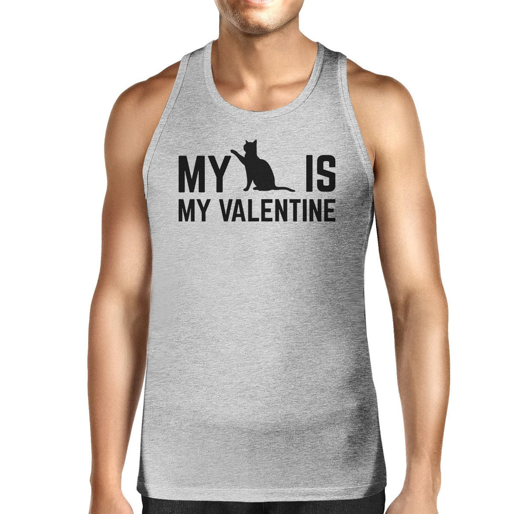 My Cat My Valentine Mens Tank Top Valentine's Gifts For Cat Owners