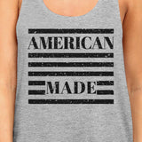 American Made Cute Womens Racerback Tank Top Gifts For Army Wives