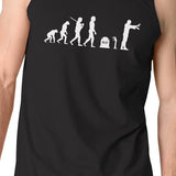 Zombie Evolution Mens Black Tank Top