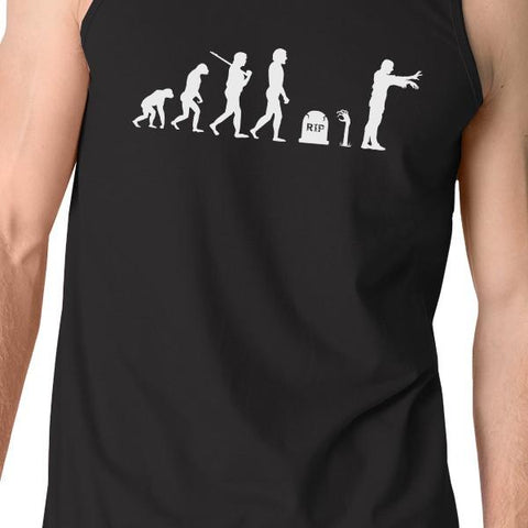 Zombie Evolution Mens Black Tank Top