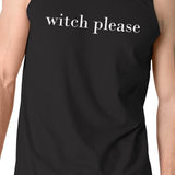 Witch Please Mens Black Tank Top